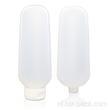 250 ml wit heldere barnsteen huisdier plastic spuitfles